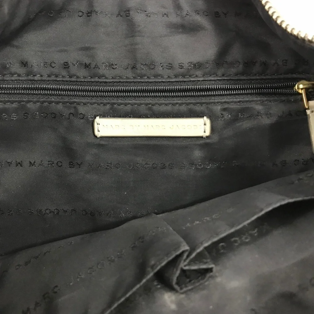 Marc by Marc Jacobs Washed Up Lamb Leather Messenger Bag Read